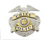 LAPD Los Angeles Police/Chief Cap Badge Hat Insignia Replica Movie Props